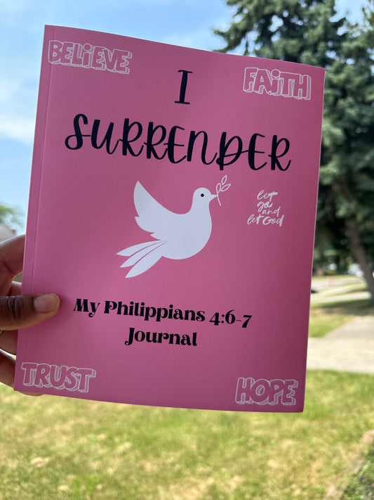 “ I Surrender “ Prayer Journal