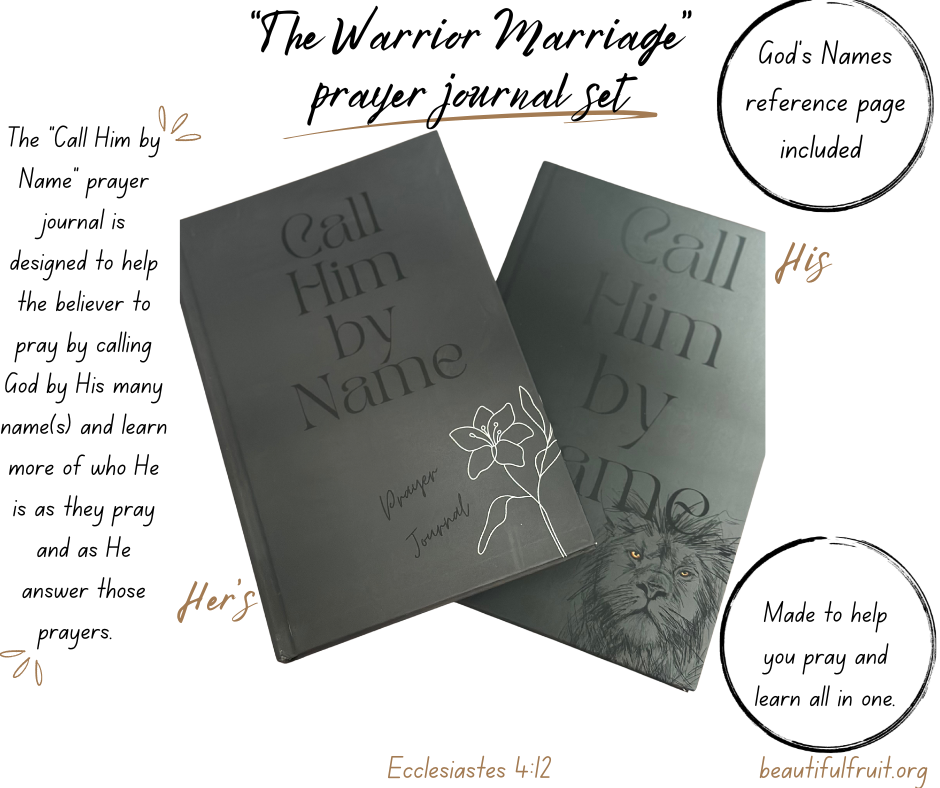 The Warrior Marriage - Prayer Journal Set - His&Hers